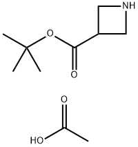 乙酸叔丁基氮杂环丁烷-3-羧酸酯 结构式