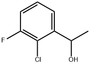 1-(2-氯-3-氟苯基)乙烷-1-醇 结构式