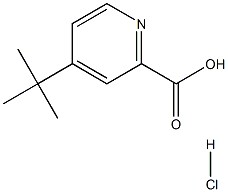 4-(叔丁基)吡啶甲酸盐酸盐 结构式