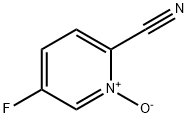 5-fluoropyridine-2-carbonitrile 1-oxide 结构式