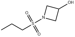 1-(propylsulfonyl)-3-Azetidinol 结构式
