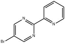 5-bromo-2-(pyridin-2-yl)pyrimidine 结构式