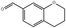 苯并二氢吡喃-7-甲醛 结构式