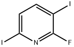 2-Fluoro-3,6-diiodopyridine 结构式