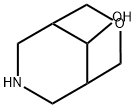 3-oxa-7-azabicyclo[3.3.1]nonan-9-ol 结构式