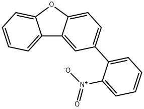 2-(2-硝基苯基)二苯并呋喃 结构式