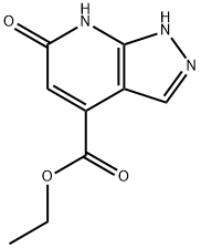 Ethyl 6-oxo-6,7-dihydro-1H-pyrazolo[3,4-b]pyridine-4-carboxylate 结构式
