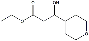 ethyl 3-(tetrahydro-2H-pyran-4-yl)-3-hydroxypropanoate 结构式