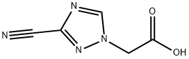(3-Cyano-[1,2,4]triazol-1-yl)-acetic acid 结构式
