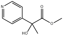 2-羟基-2-(吡啶-4-基)丙酸甲酯 结构式