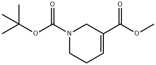 1-(叔丁基)-3-甲基-5,6-二氢吡啶-1,3(2H)-二羧酸酯 结构式