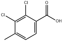 2,3-二氯-4-甲基苯甲酸 结构式