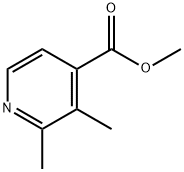 2,3-二甲基异烟酸甲酯 结构式