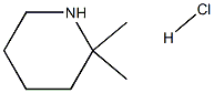 2,2-二甲基哌啶盐酸盐 结构式