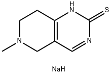 Sodium 6-methyl-5,6,7,8-tetrahydropyrido[4,3-d]pyrimidine-2-thiolate 结构式