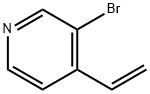 3-溴-4-乙烯基吡啶 结构式