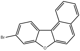 9-溴-二苯并[2,1-B]呋喃 结构式