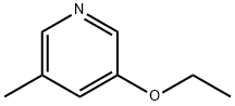 3-乙氧基-5-甲基吡啶 结构式