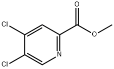 4,5-二氯吡啶甲酸甲酯 结构式