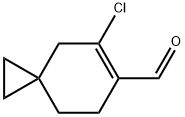 5-氯螺环[2.5]辛-5-烯-6-甲醛 结构式
