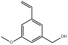 (3-Methoxy-5-vinylphenyl)methanol 结构式