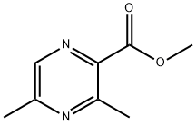 Methyl 3,5-dimethylpyrazine-2-carboxylate 结构式