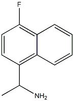 1-(4-氟萘基-1-基)乙-1-胺 结构式