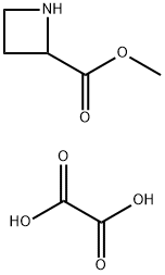 2-氮杂环丁烷甲酸甲酯草酸盐 结构式