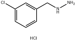 [(3-chlorophenyl)methyl]hydrazine dihydrochloride 结构式