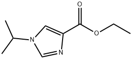 1-异丙基咪唑-4-甲酸乙酯 结构式