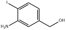(3-氨基-4-碘苯基)甲醇 结构式