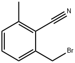 2-(溴甲基)-6-甲基苯腈 结构式