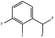 1-(二氟甲基)-3-氟-2-碘苯 结构式
