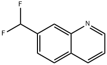 7-(二氟甲基)喹啉 结构式