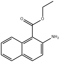 2-氨基-1-萘甲酸乙酯 结构式