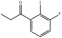 1-(3-氟-2-碘苯基)丙-1-酮 结构式