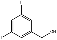 3-氟-5-碘苄醇 结构式