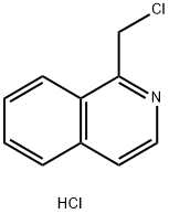 1-(氯甲基)异喹啉盐酸盐 结构式