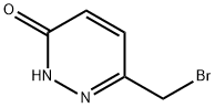 6-(溴甲基)哒嗪-3(2H)-酮 结构式