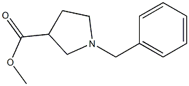methyl 1-benzylpyrrolidine-3-carboxylate 结构式
