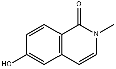 6-羟基-2-甲基异喹啉-1(2H)-酮 结构式