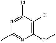 4,5-Dichloro-6-methoxy-2-methylpyrimidine 结构式