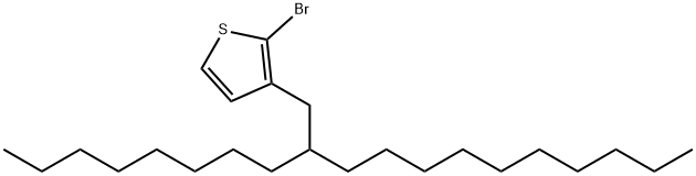 2-溴-3-(2-乙基己基)噻吩 结构式