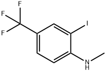 (2-Iodo-4-trifluoromethyl-phenyl)-methyl-amine 结构式