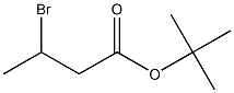 3-溴丁酸叔丁酯 结构式