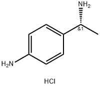 (R)-4-(1-氨基乙基)苯胺二盐酸盐 结构式