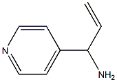 1-(pyridin-4-yl)prop-2-en-1-amine 结构式