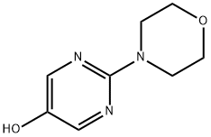 2-吗啉代嘧啶-5-醇 结构式