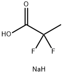 2,2-二氟丙酸钠 结构式