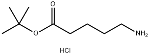 叔-丁基 5-氨基戊酯盐酸 结构式